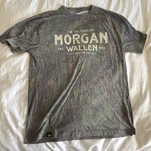 Morgan Wallen Official Mossy Oak Tour Camo Shirt I’m The Problem Tour 2025
